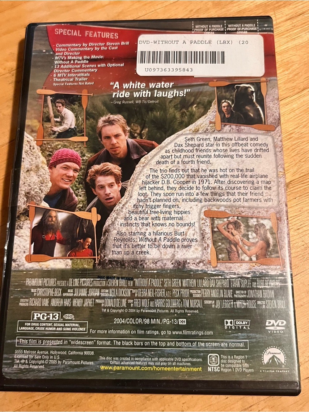 Without a Paddle Widescreen Collection DVD - Picture 2 of 2